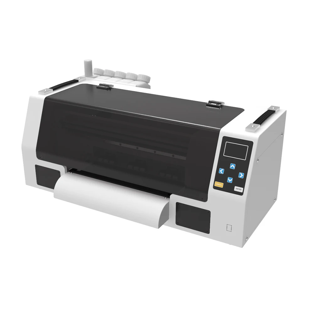 

DTF t-shirt inkjet printer XP600 print head Small business Automatic roll polyester film Dtf printer Garment printing machine