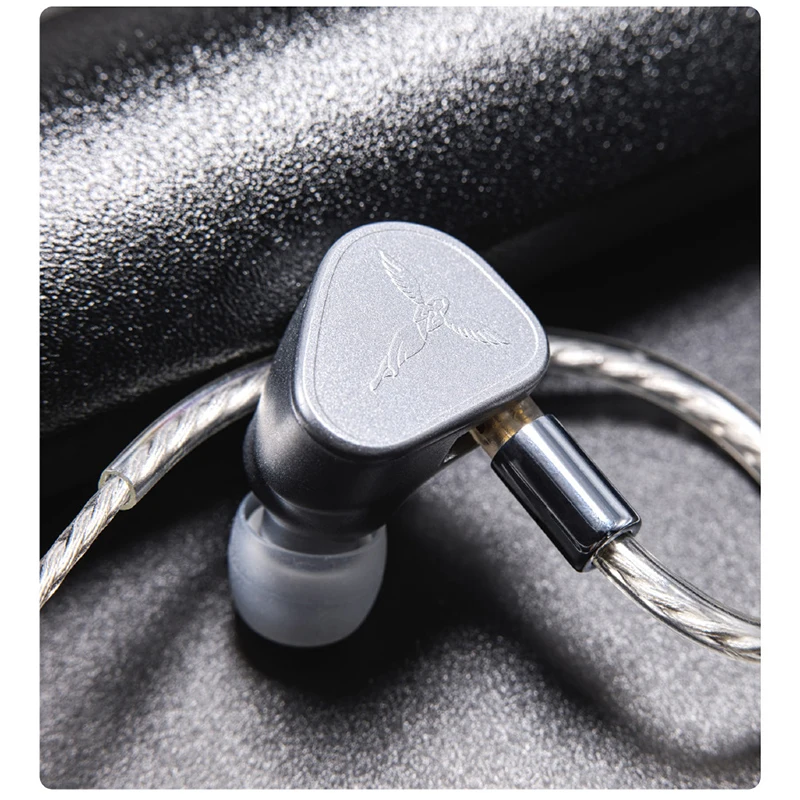 TANCHJIM ORIGIN DMT5 controlador dinámico auriculares intrauditivos IEM auriculares de música HiFi cable altamente puro auriculares con cable de 0,78mm