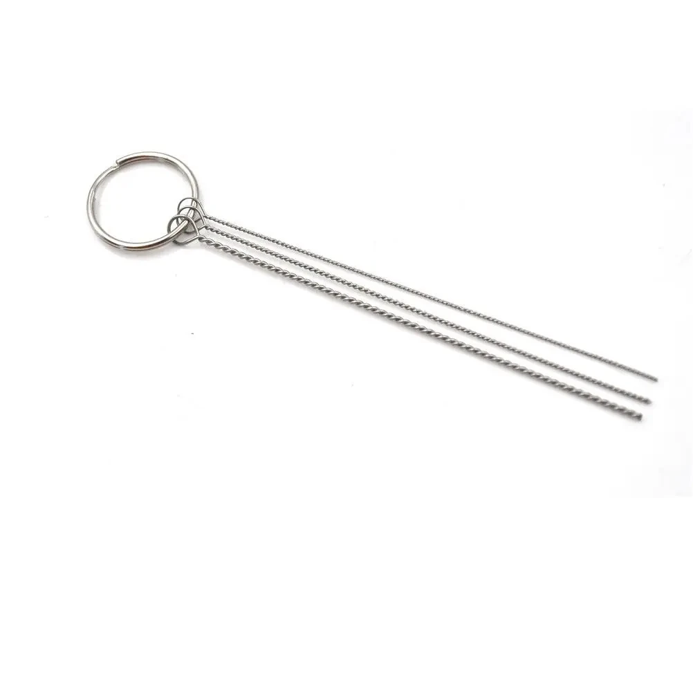 11pcs/set Airbrush Spray Gun Nozzle Cleaning Kit Needle & Brush Set Repair Tool image 5