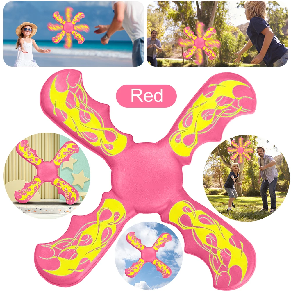 

Outdoor Toys Boomerang Flying Disc for Kids and Adults Portable Outdoor Sports Play Fun Summer Game
