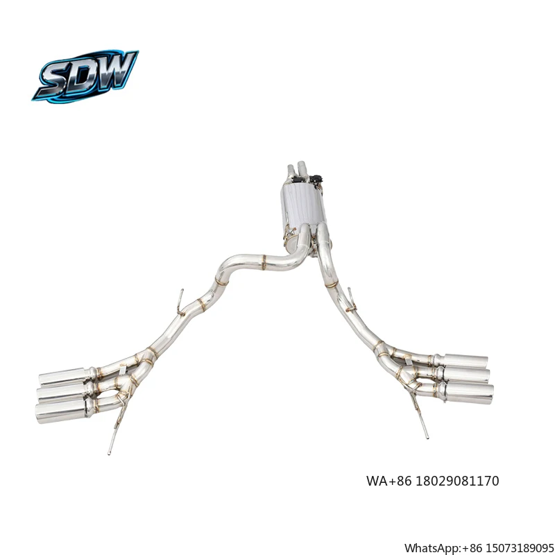 

Премиальная титановая выхлопная система Valvetronic Catback для пикапов F-150 / Ranger / Maverick