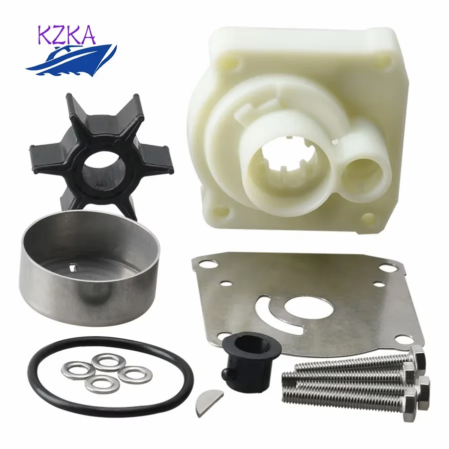 

61N-W0078 Yamaha Water Pump Impeller Repair Set For 4-Stroke F25 25hp 2 Stroke Boat Motor C30 1993-1997 Accessories Parts
