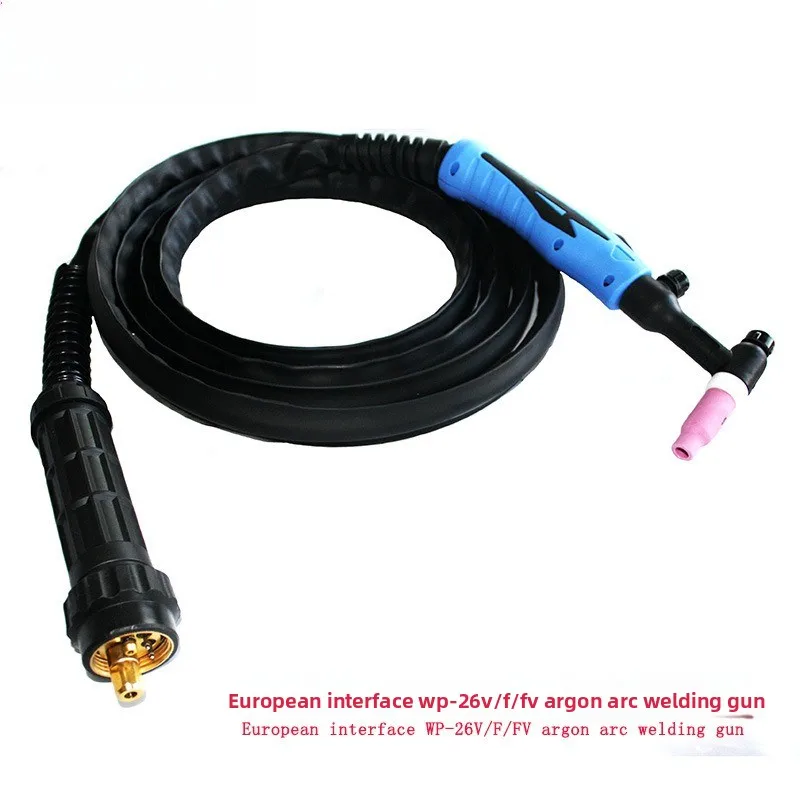 Welding gun Tungsten argon arc welding gun, European interface length optional