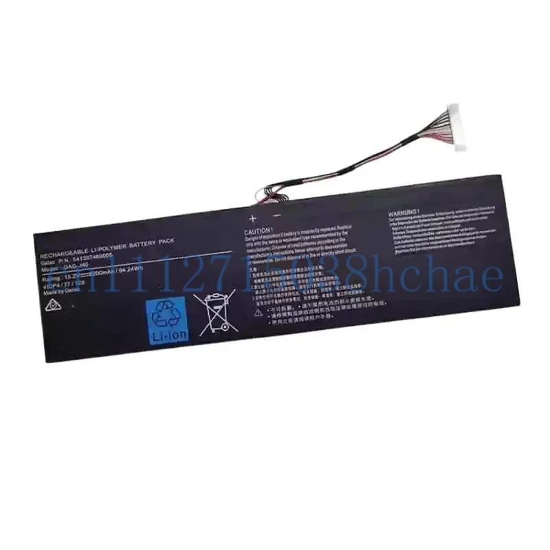 

Suitable for GIGABYTE GAG-J40 14-K7 15-X9 15-Y9 X7 laptop batteries
