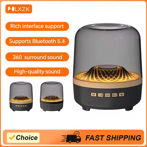 Soundbar con lampada acustica a effetto respiro