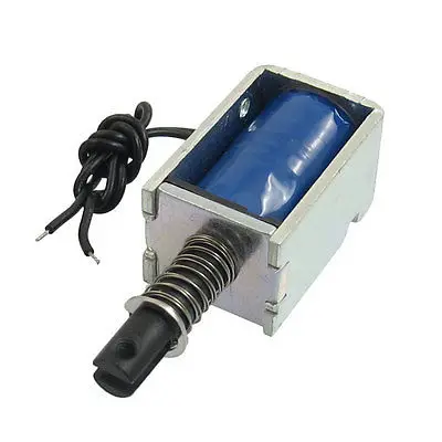 80g Holding Linear Motion Solenoid Electromagnet DC 24V 0630S-24A50 Parking lot card reader