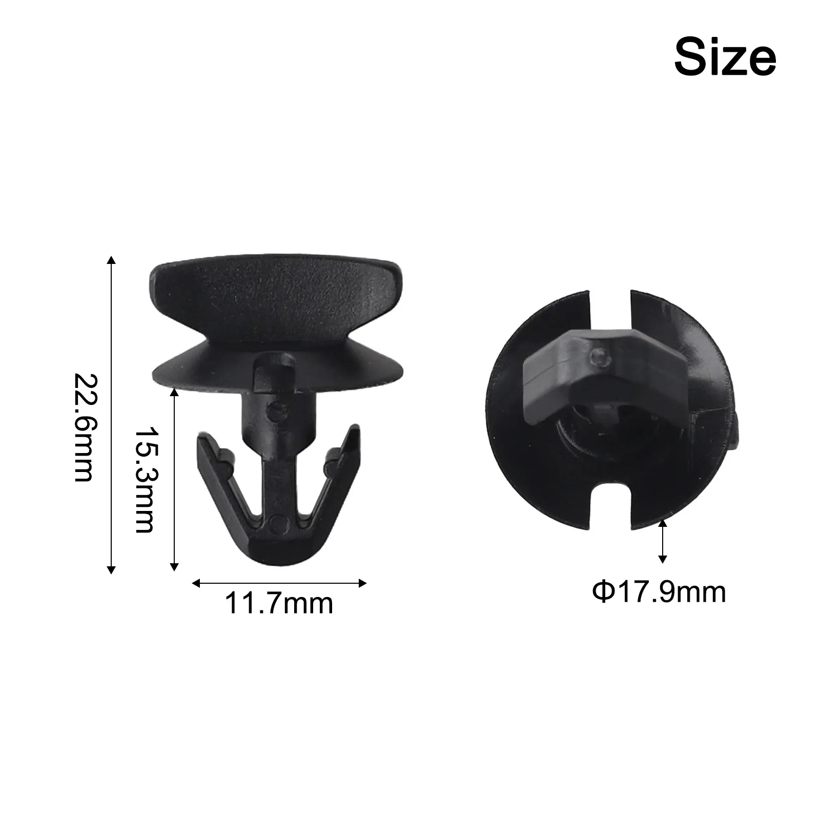 25X Plastic Car Front Fender Fastener Retainer For Mercedes For Benz A0029880542 Interior Accessories Plastic Fender Catches