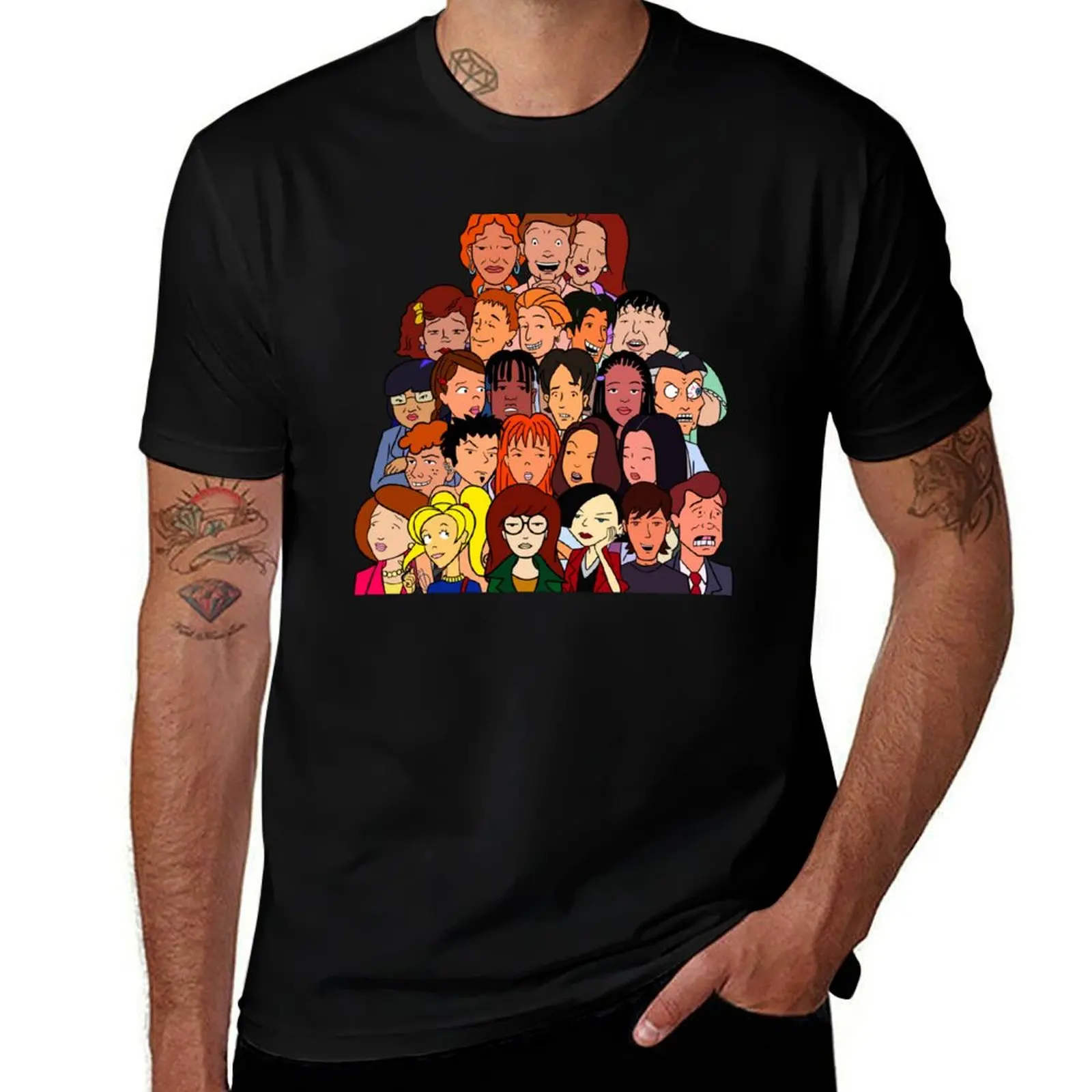 

Daria Cast T-Shirt t shirt custom print t shirts for man slim fit