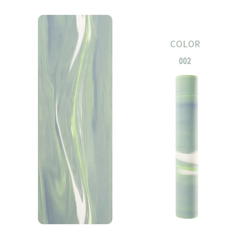 

Marble Natural Rubber Fitness Yoga Mat Eco Friendly Non-Slip Pilates PU Yoga Mat