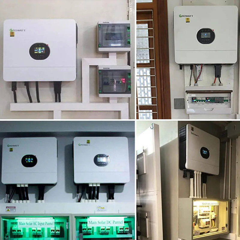 Imagem -06 - Growatt-inversor Solar de Onda Senoidal Pura Fora da Rede Monofásica Mppt 6kva 6kw Spf6000es Plus Armazém da ue