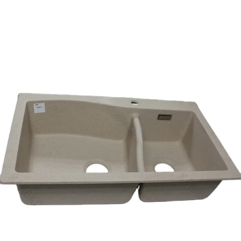 Hot sales Undermount Double Bowl Kitchen Granite Quartz Stone Sink