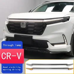 For Honda CRV CR-V 2023 2024 Grille Daylight LED DRL Fpg Lamp Rear Rear Tail Light Headlight LED Rear Bumper Light