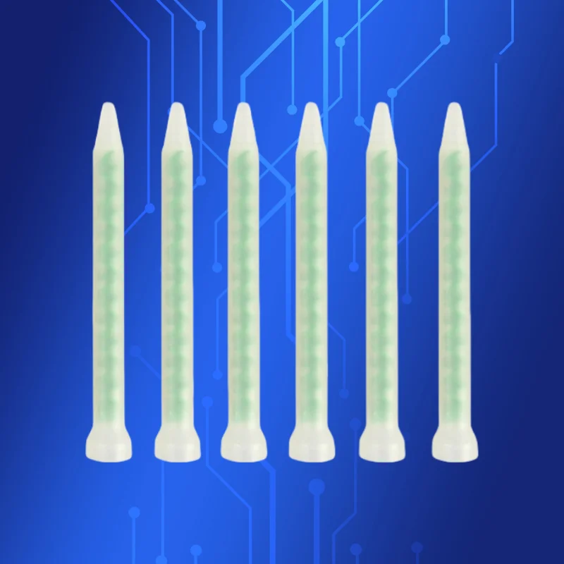 Free Shipping MR10-12 Plastic Dynamic Static Mixer Mixing Nozzles For Glue Dispensing Machine