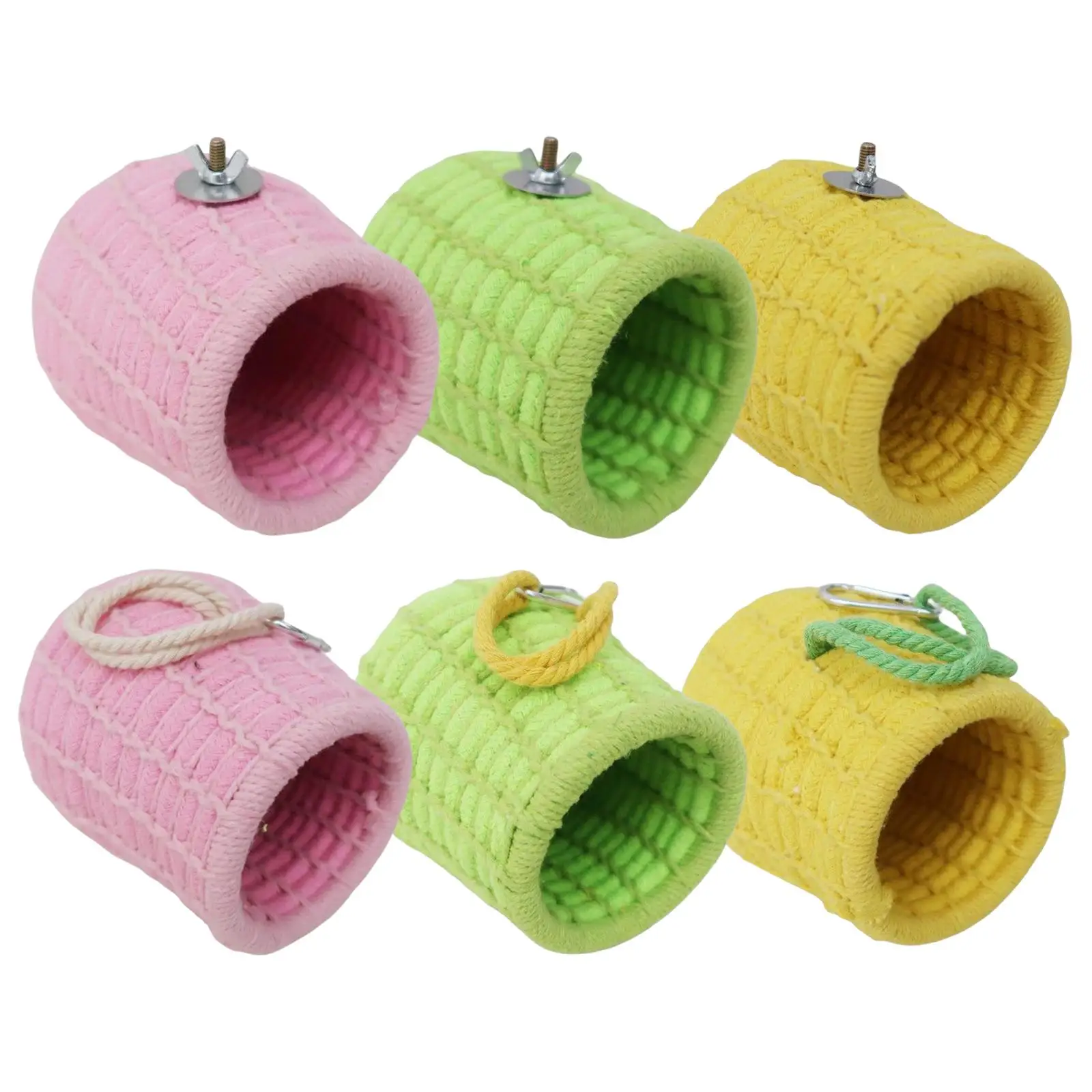 Soft Hanging Toy Bed Bedding Breathable Budgie Parrot Cage Hammock Bed Cave Shed Hut for Hammock Bird