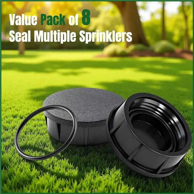 ABUI-16 Pack Sprinkler Head Caps For Rain Bird 1800 Series Sprinklers, For Rain Bird 1800XC Model Replacement Caps