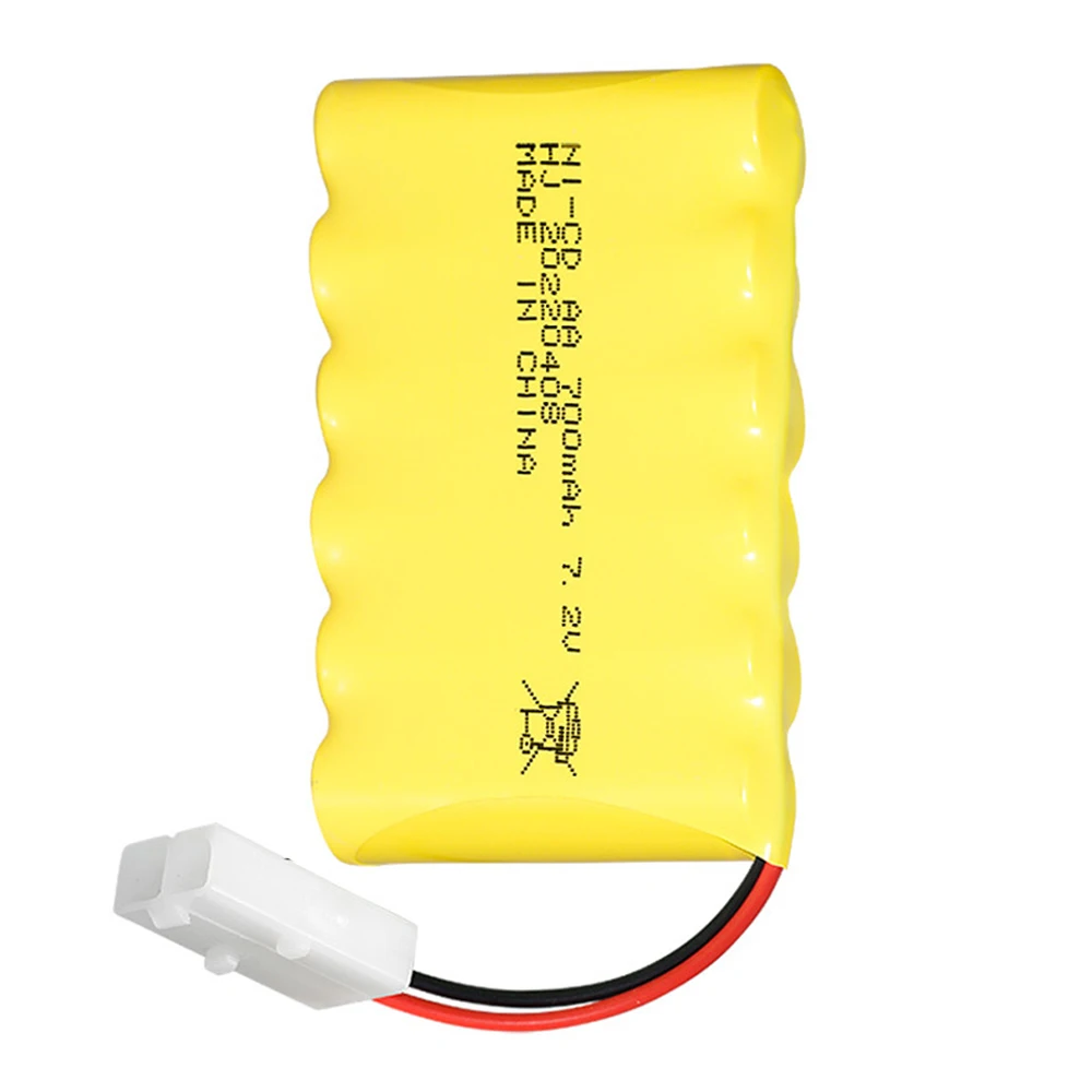 7.2v 700mah NiCD Battery Ni-CD AA 700mah 7.2v Rechargeable Battery Pack For Rc toys Car Tanks Trains Robot Boat Gun spare parts