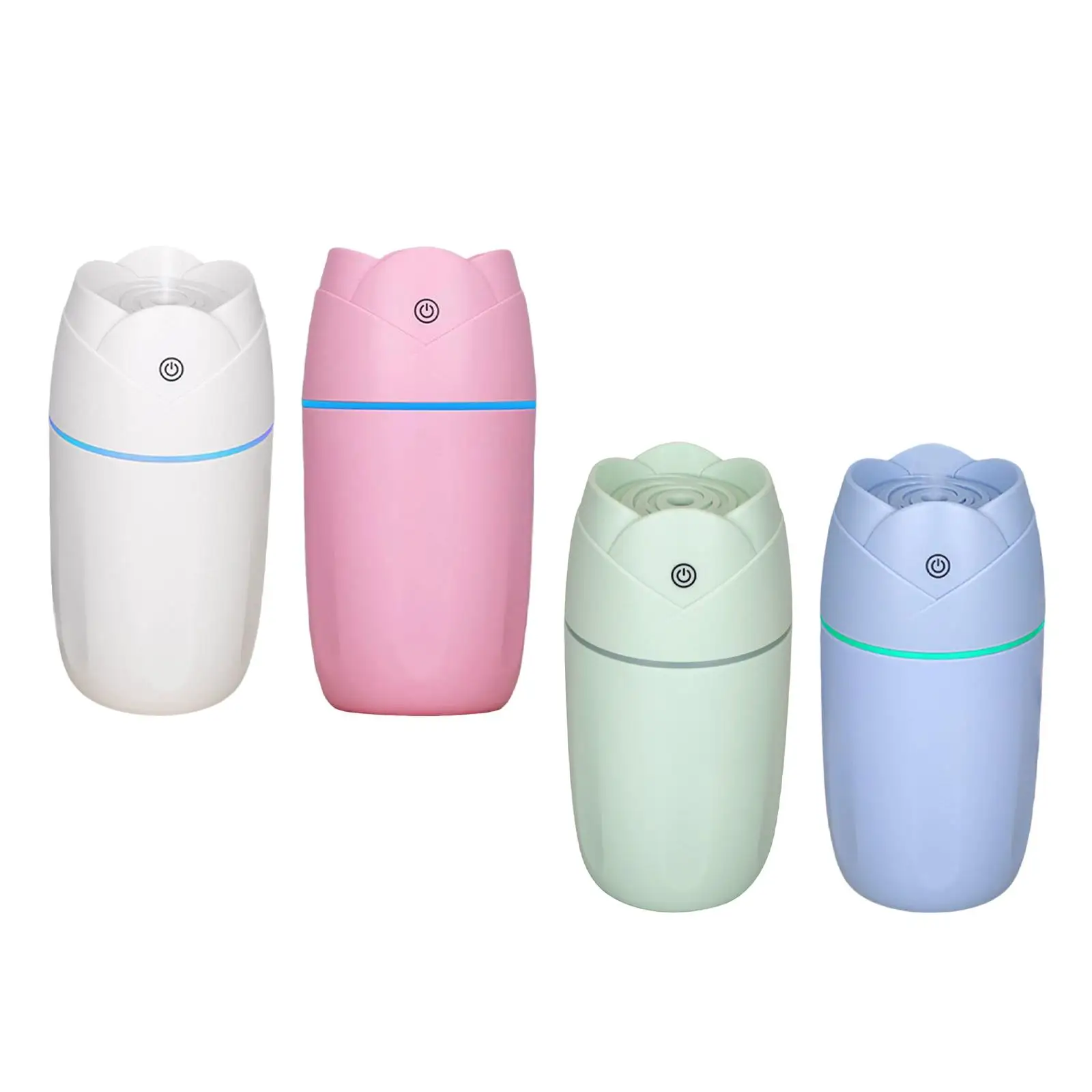 

Диффузор увлажнителя воздуха с 7-цветным светодиодным ночником, аромадиффузор для автомобиля