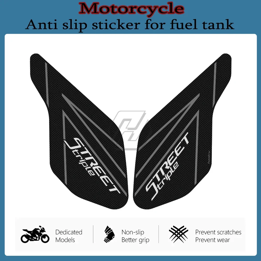 Motorcycle Accessorie Side Tank Grip for Triumph Street Triple 2013-2022