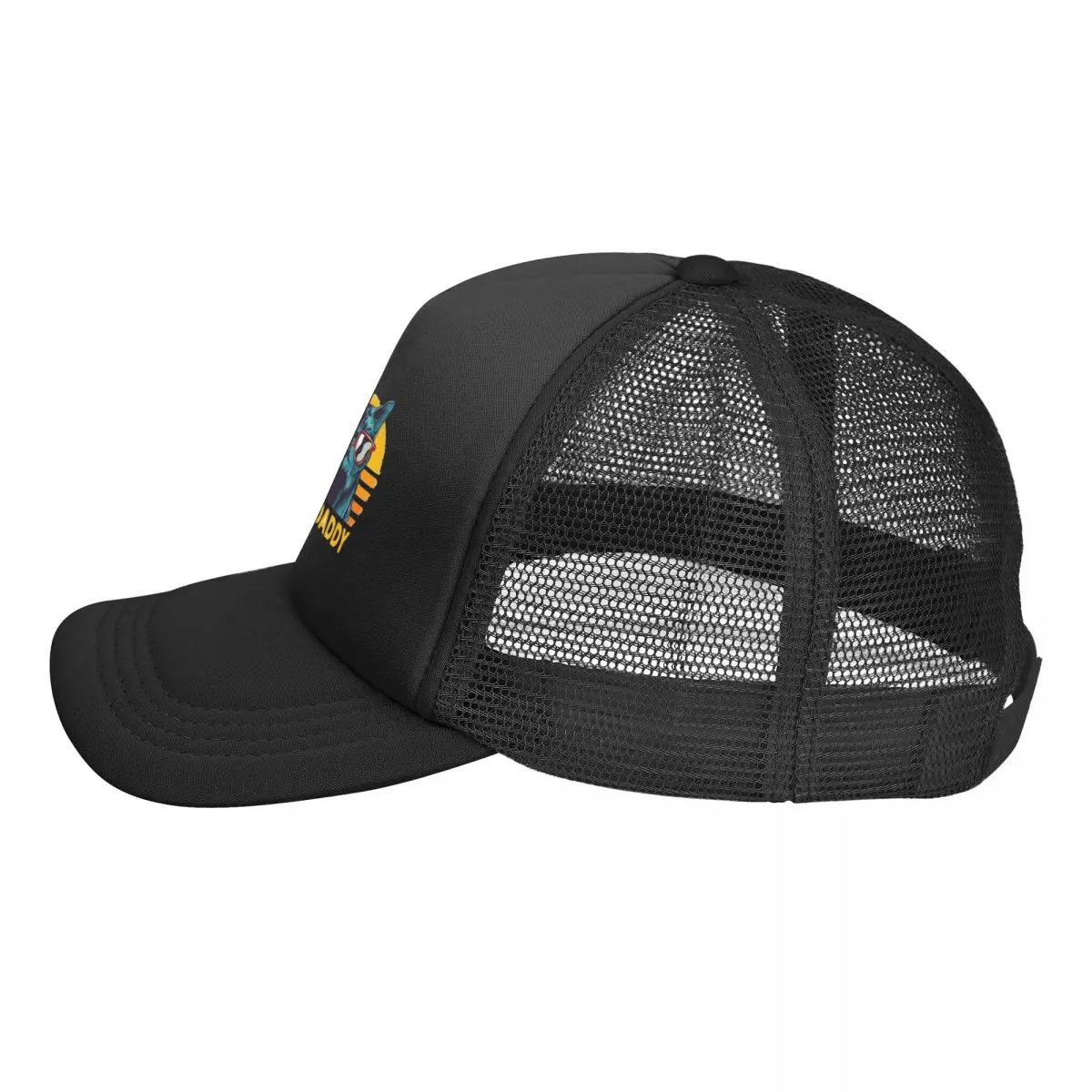 Boné de beisebol Vintage Pew Madafakas para homens, Malha Trucker Hat, Novidade