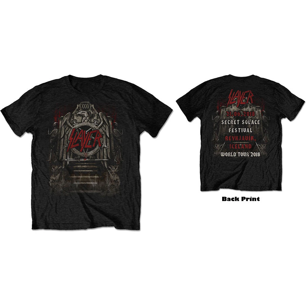 Eagle Grave 21_06_18 Iceland Event Slayer T-Shirt Cotton Graphic Tee Men Women Summer Streetwear