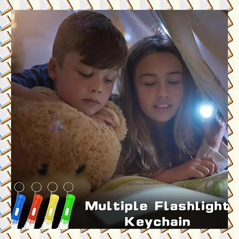 A14M 200 Pcs Mini Flashlight Keychain Bulk Mini Keychain Led Small Flashlights For Kids Adults Hiking Camping Stuffers Home