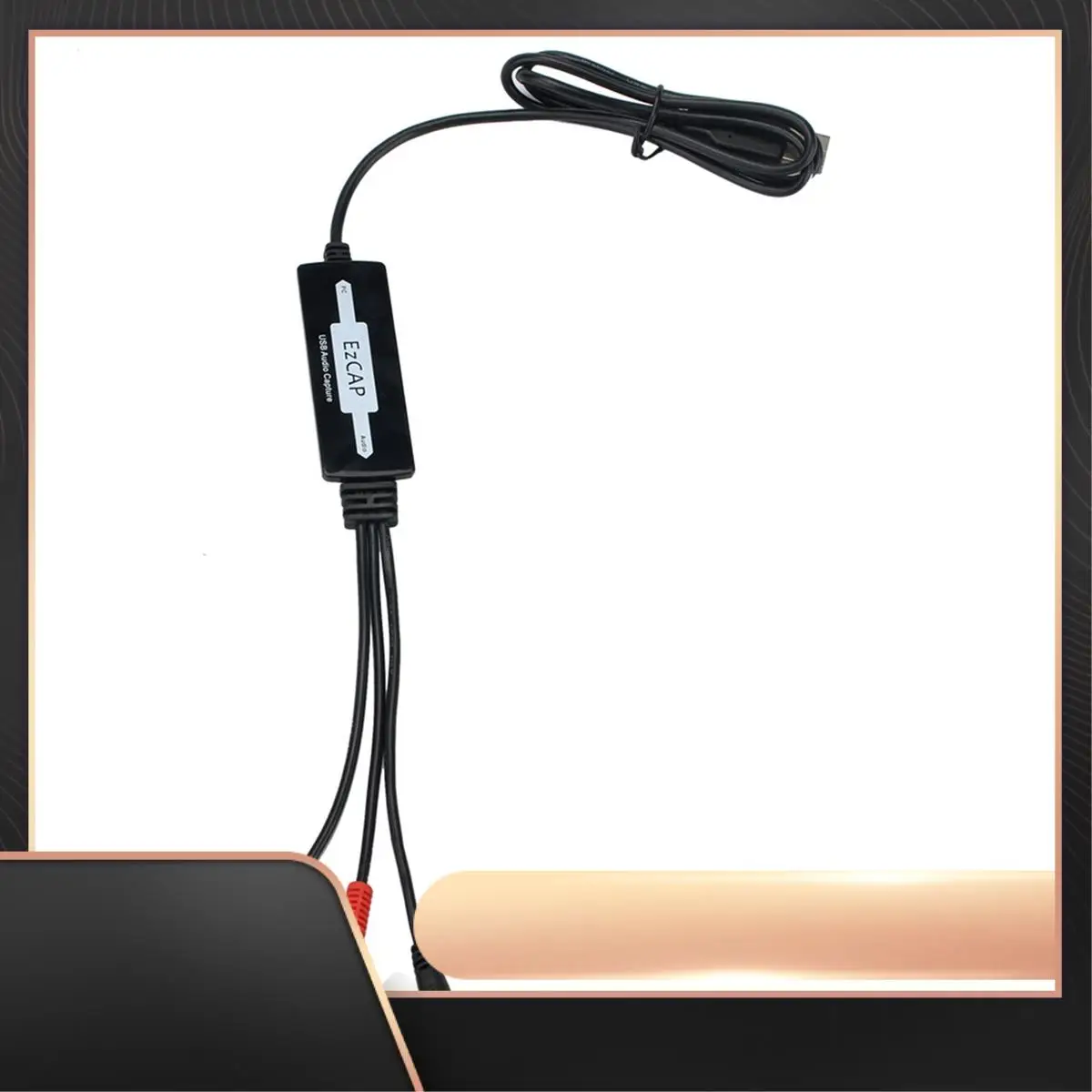 Ezcap USB 3,5 mm audio-opname Grabber Bewerken audiokabel naar digitaal voor het opnemen van analoge audiocassetten naar CD/MP3-converter-N34R