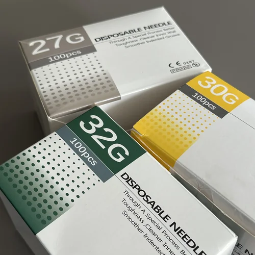 Imagen 2 del producto Gran oferta 18G 25G 27G 30G 31G 32G 34G aguja pequeña desechable Material de alta gama embalaje independiente aguja indolora