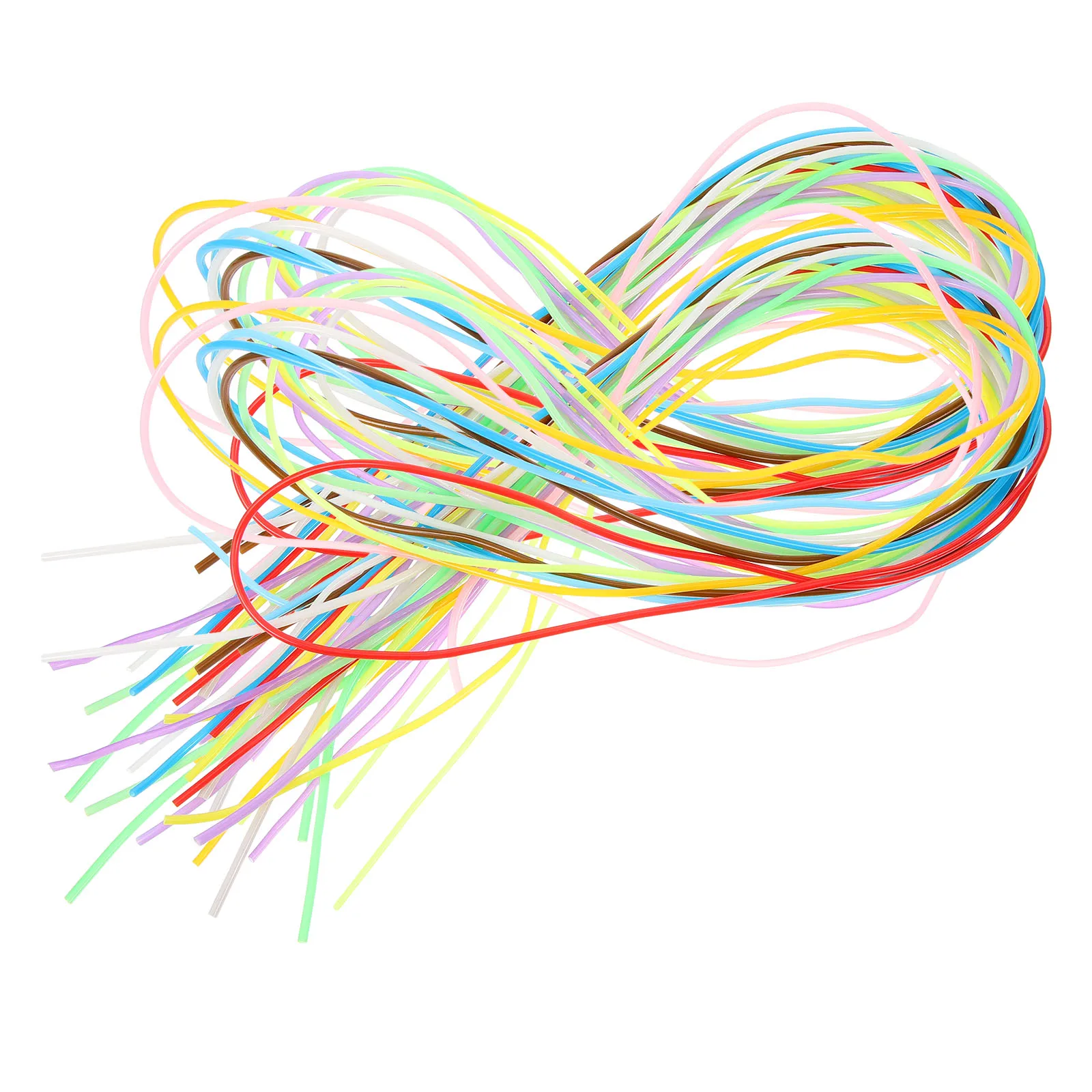 

200pcs Braided Rope 100cm Multi Color Weaving Cord Craft Cord for DIY Jewelry Bracelets Keyrings Knitting Accessories