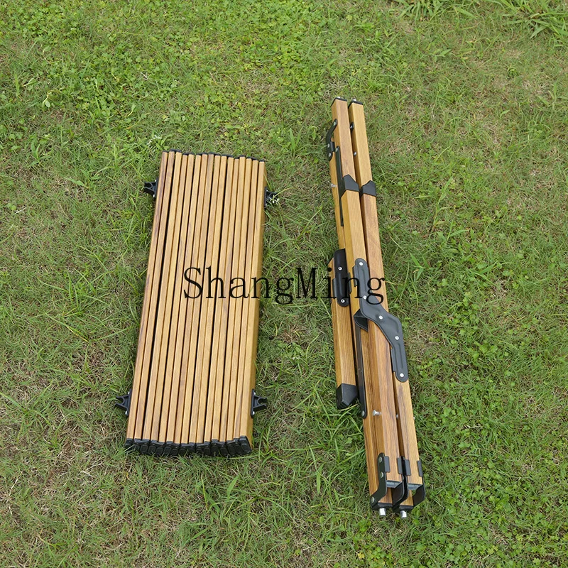 ZYY Advanced Exquisite outdoor camping folding table portable car egg roll table removable multi-functional stall table