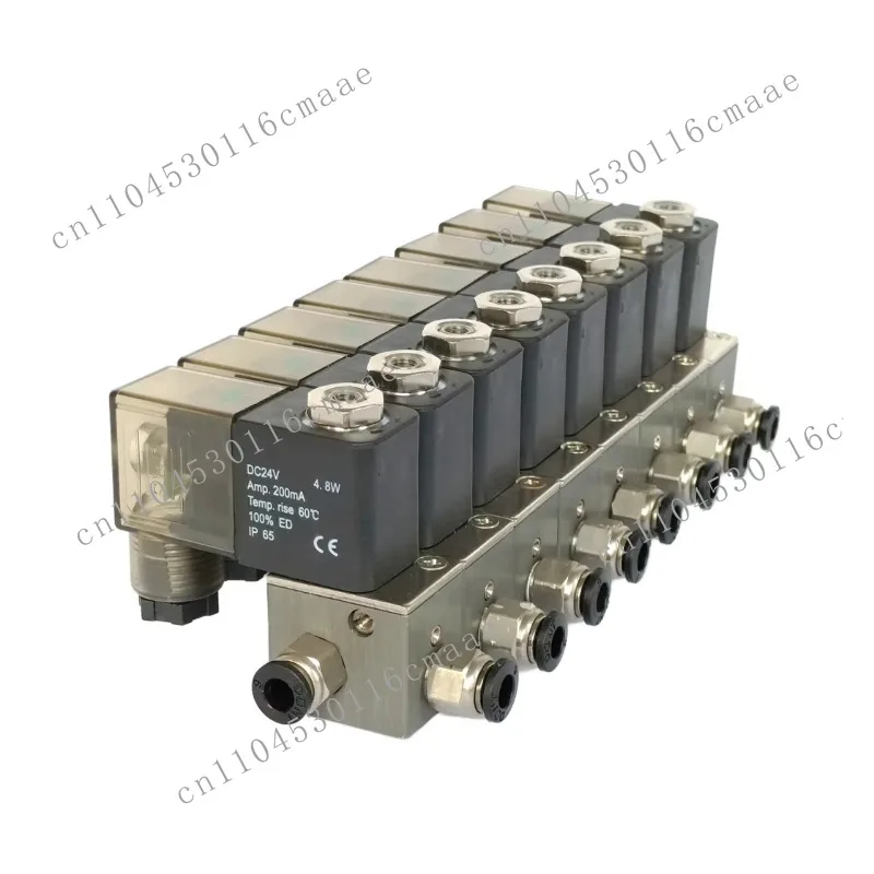 2V025-06 NPT Thread DC 12V Coil 2/2 Way Direct Type Pilot Operated Pneumatic Control Valves Solenoid Air Solenoid Valve OEM 1/4