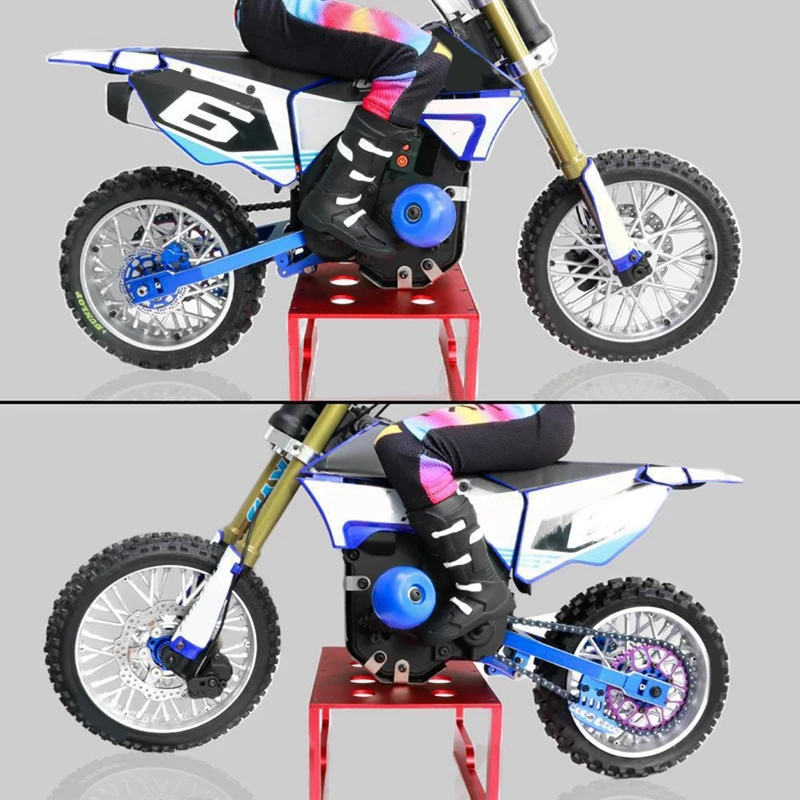 LOSI 1/4 Promoto-MX RC 자동차 전기 오토바이 후면 스윙 암 후면 포크 휠 시트 부품 264000   은