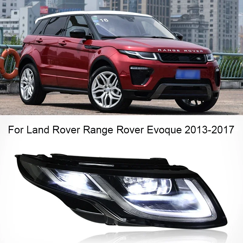 For Range Rover Evoque LED Headlight 2012-2017 Headlights Evoque Car Styling DRL Turn Signal High Beam Projector Accessories