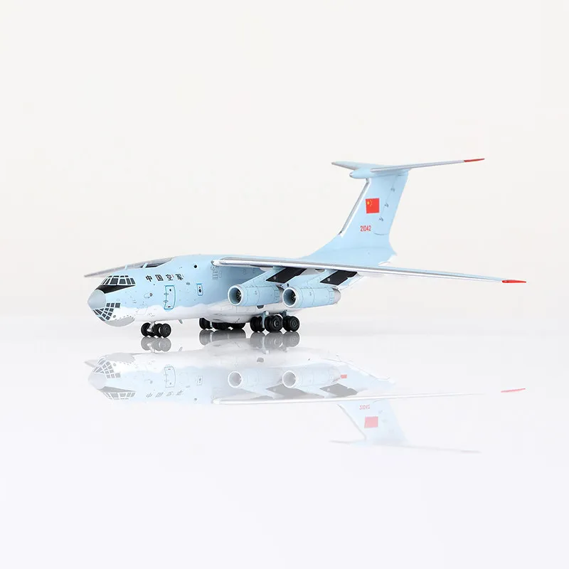 YY Wings Diecast 1/400 Scale Chinese Air Force IL-76 Aircraft