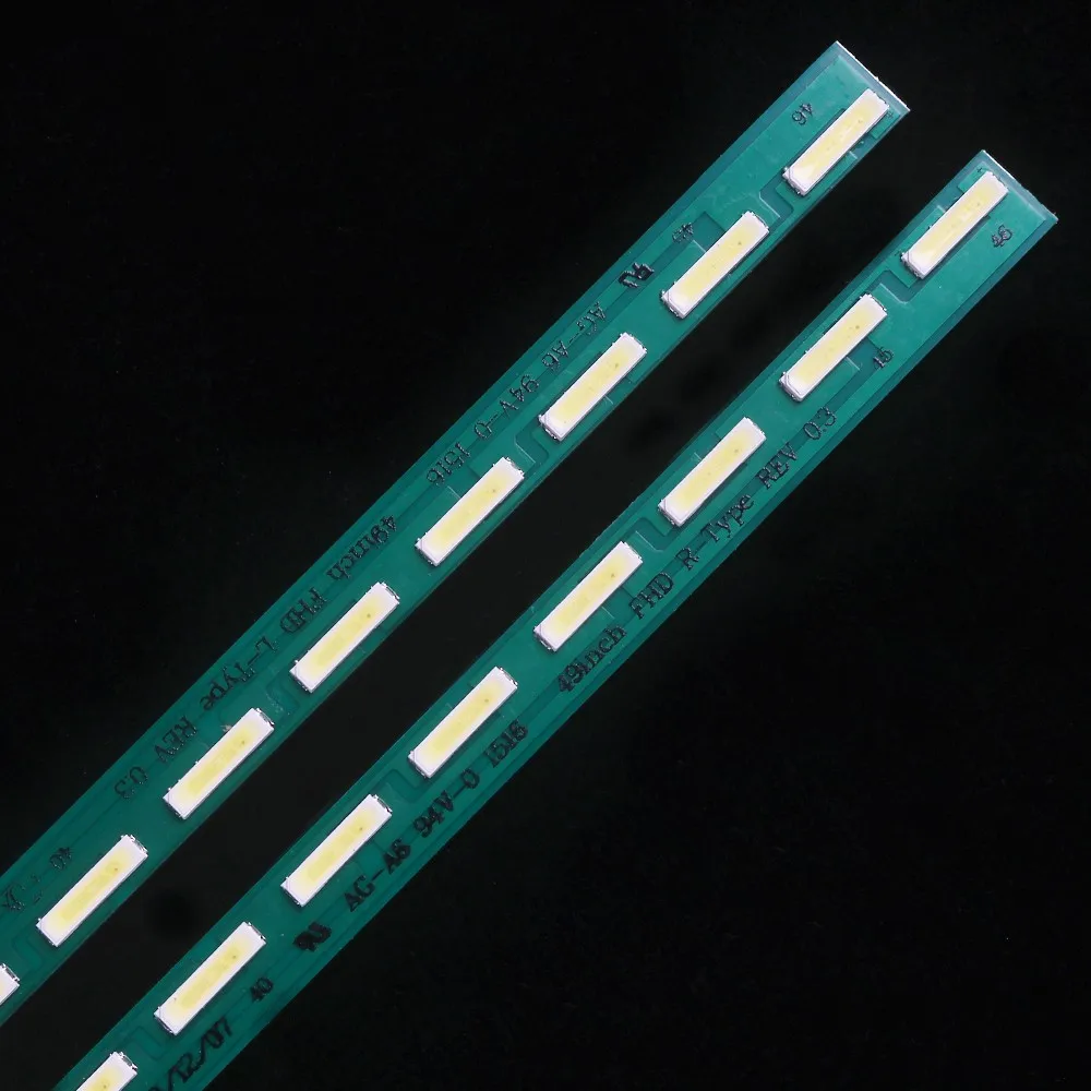 4/20PCS For New LED backlight strip 49LF5400 49Inch FHD R L type G1GAN01-0791A G1GAN01-0792A 49LF5400  NC490EUN  46LED 537mm