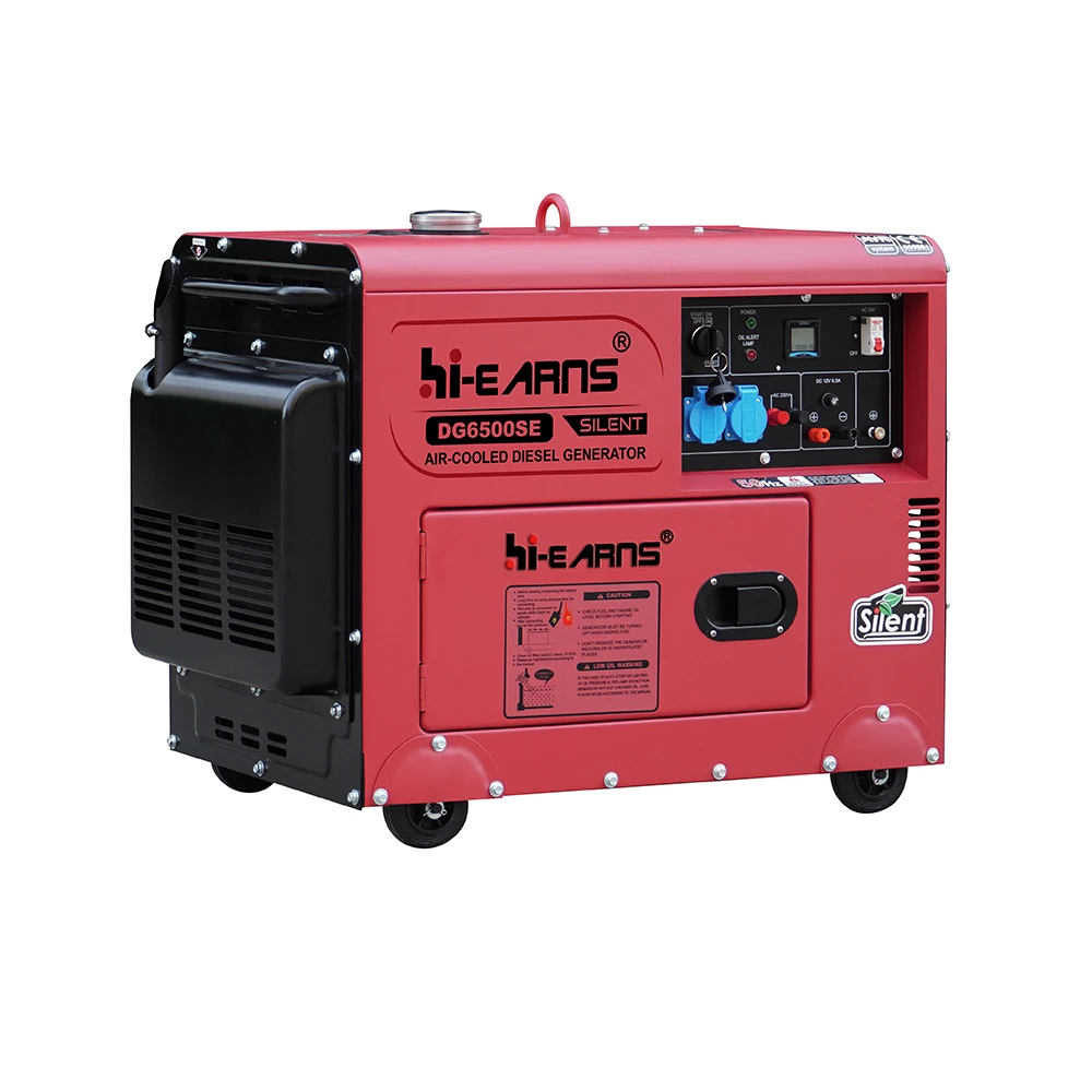 

DG6500SE Silent dies el Generator 5KW 5KVA Super Quiet Low Noise Soundproof Air Cooled Small dies el Generator