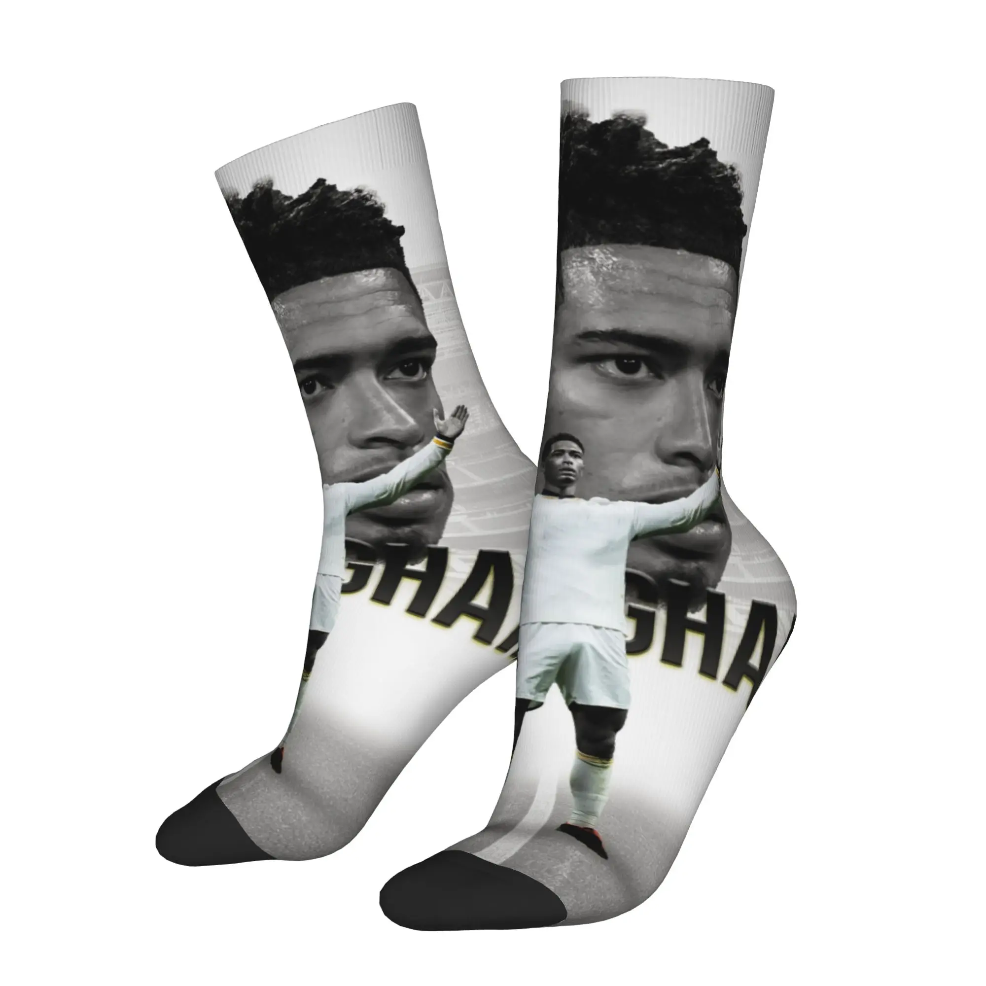 Bellinghams Socks Men Women Polyester Fashion Soccer Football Socks Harajuku Spring Summer Autumn Winter Middle Tube Socks Gifts