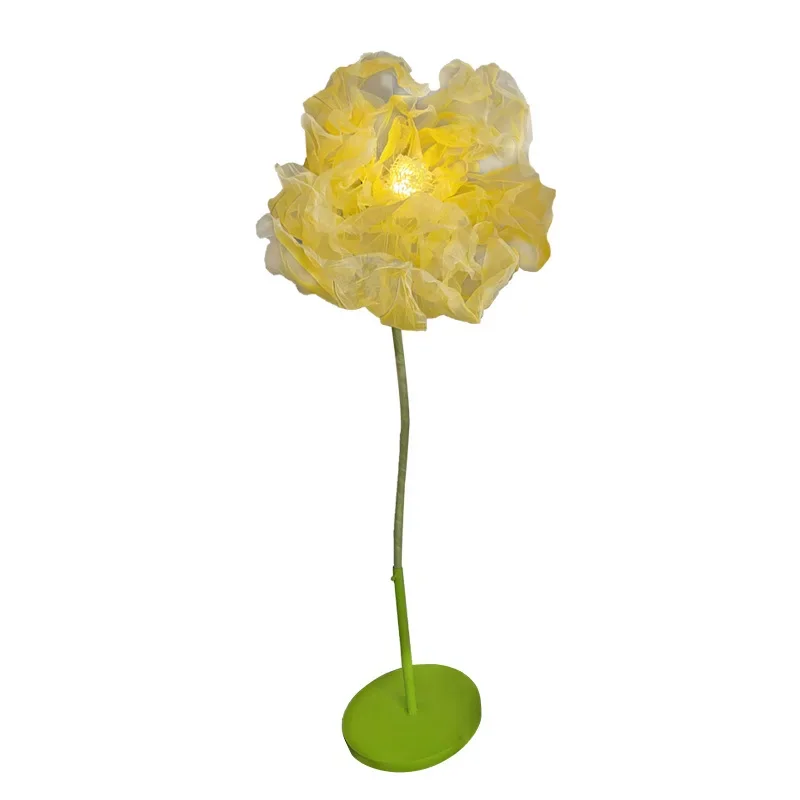 

Wedding giant silk mesh flower peony opening and closing flower window arrangement floor-to-ceiling ornament festival live