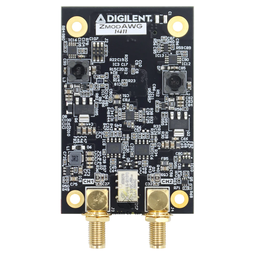410-397 Zmod DAC 1411 SYZYGY Dual-Channel 14-Bit DAC Module Board 100MS/s ±5V 50Ω SMA for FPGA Eclypse Z7 Genesys ZU Genuine