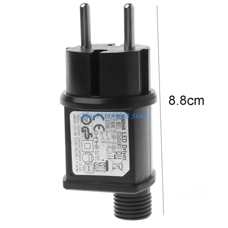 Adaptateur d'alimentation G88D AC vers 4.5V 800mA, 2 broches, pour lumières LED, batterie Elimina