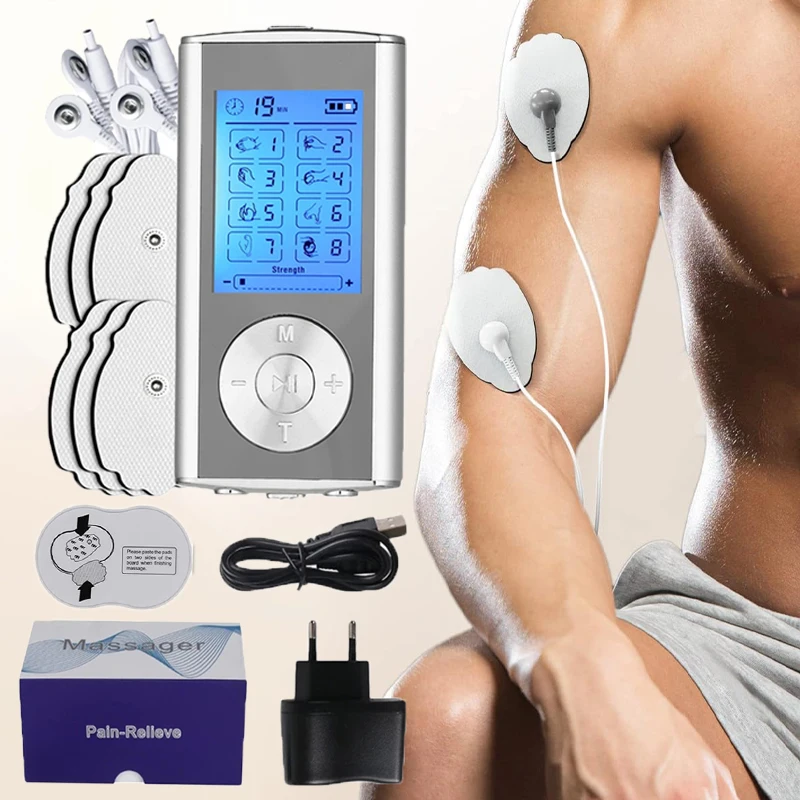 Physiotherapy Tens Muscle Stimulator Electric EMS Acupuncture Body Massage Digital Therapy Slimming Machine Electro Stimulator