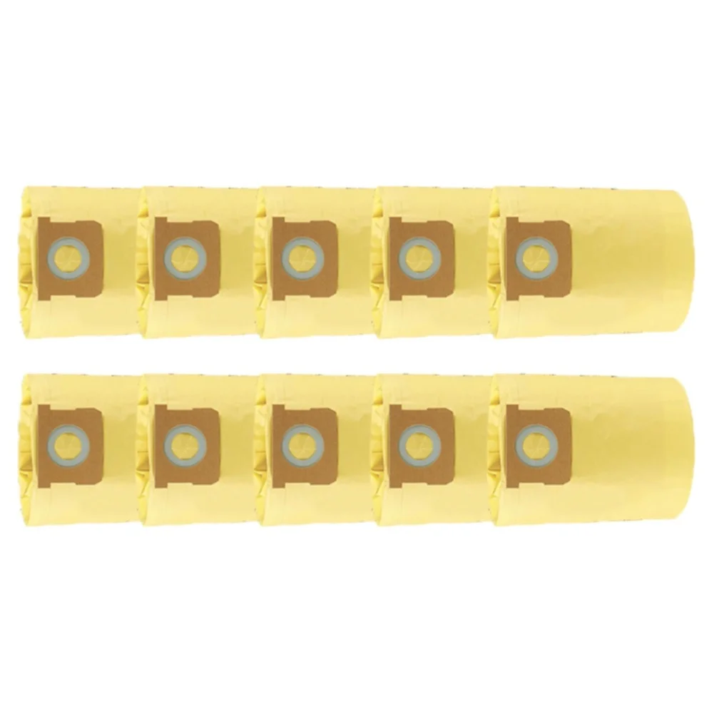 For Dry Pickup Use Yellow Vacuum Dust Bags Long Term Dust Bag Supply Vacuum Paper Filter Bags 2-ply Paper Material