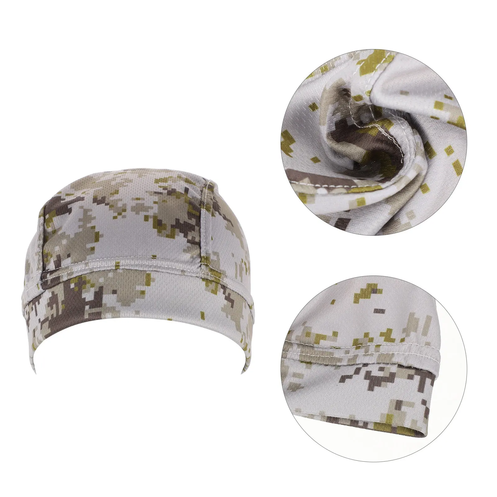 

Breathable Liner Hat Cycling Motorcycle Inner Cover Soft Comfortable Inner Protector Universal Outdoor Riding Camo