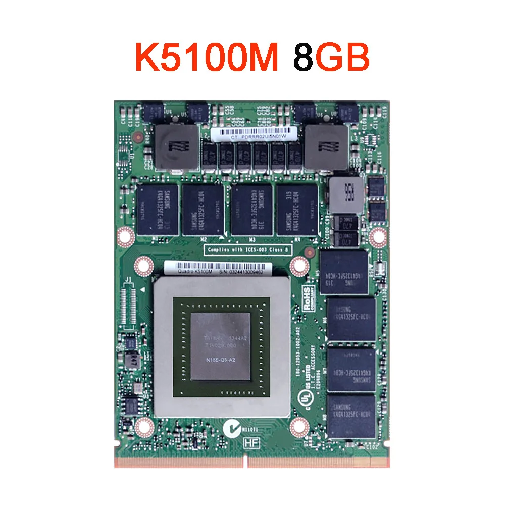 Quadro K3000M K3100M K4000M K4100M K5000M K5100M Video Card K3000 K3100 K4000 K4100 K5000 K5100 For iMac A1312 2009 2010 2011