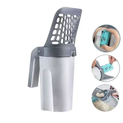 cat litter scoop shovel Scoop Filter Clean Toilet Garbage Picker Cat Litter Box Self Cleaning Cat Supplies Accessory