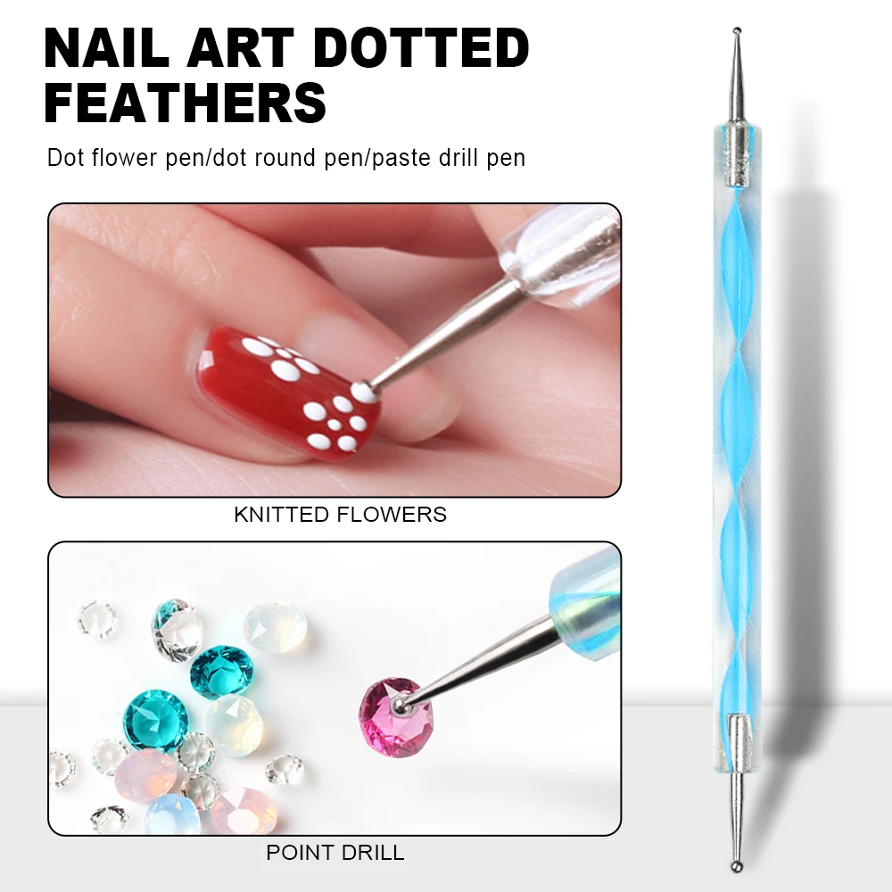 Nail Art acrylpoeder en vloeibare mono-manicure Art Deco Nail Art Kit Crystal Nail Glitter 3D gegraveerde acryl-manicureset