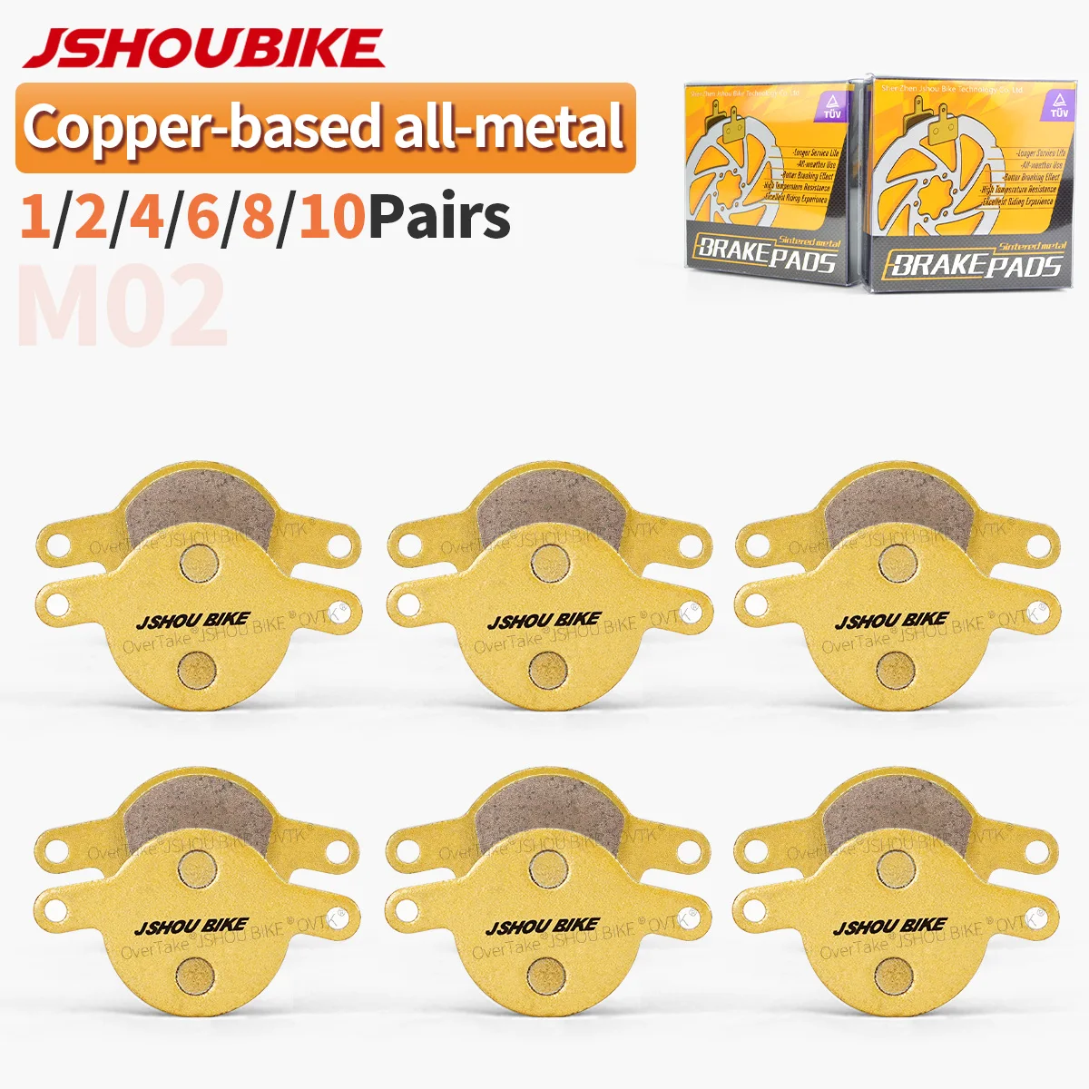 JSHOUBIKE Advanced Цельнометаллические велосипедные тормозные колодки для Magura Clara 2001-2002 Louise 2002-2006, суппорты Louise FR, Sport EX Class