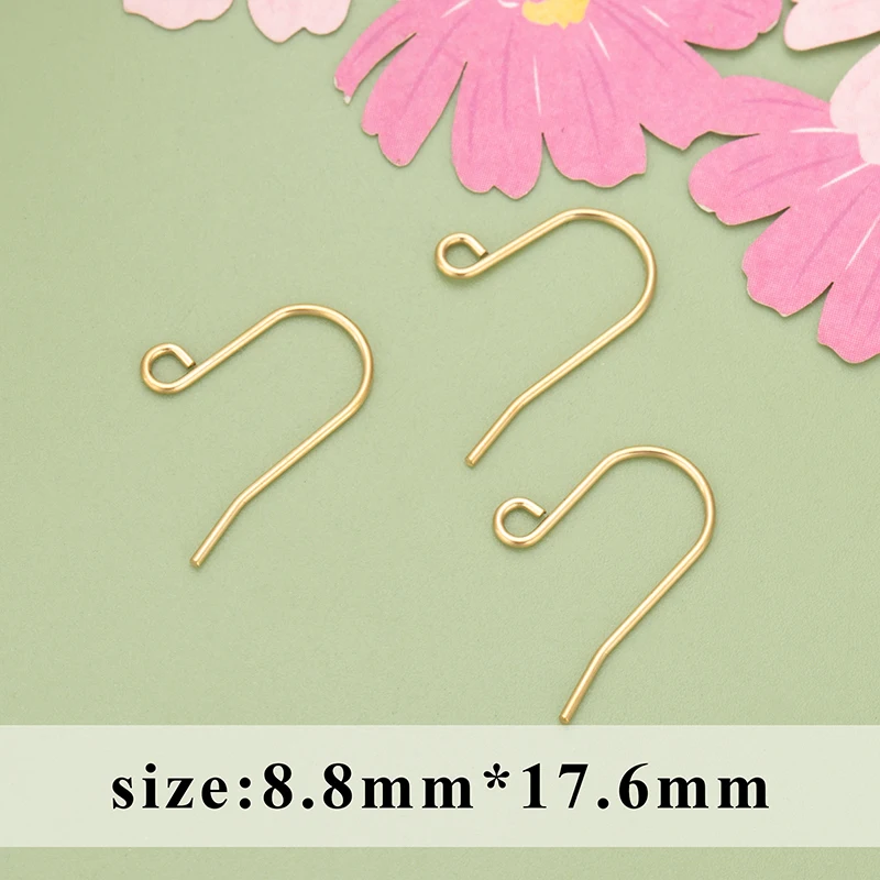 assoonas MC43, Schmuckzubehör, 316L-Edelstahl, nickelfrei, Verbindungsstück, Schmuckherstellung, DIY-Ohrringe, 10 Stück/Set. – Detail 5