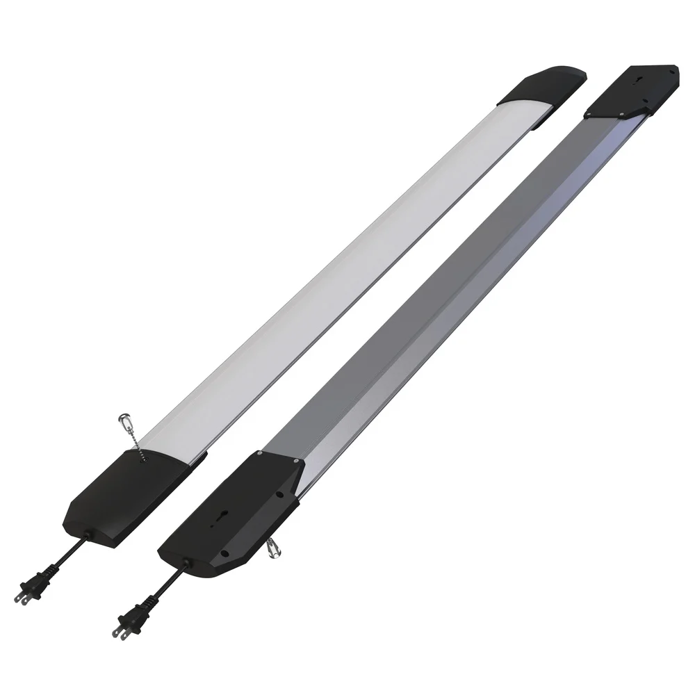 Luce da negozio a LED collegabile da 5500 lumen, 4 piedi, efficiente in energia, senza manutenzione, illuminazione integrata, garage, officina, soffitta