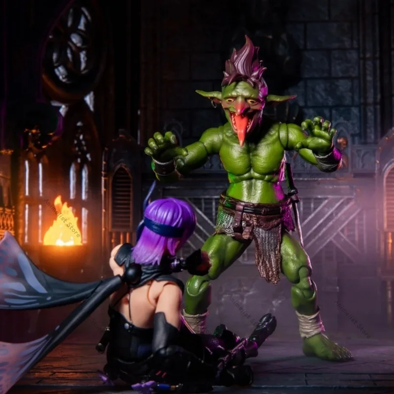 

Игрушка HOPDO TOYS: Коллекционная фигурка гоблина 14 см с прической мохавк, масштаб 1/12, аниме-модель, подарок