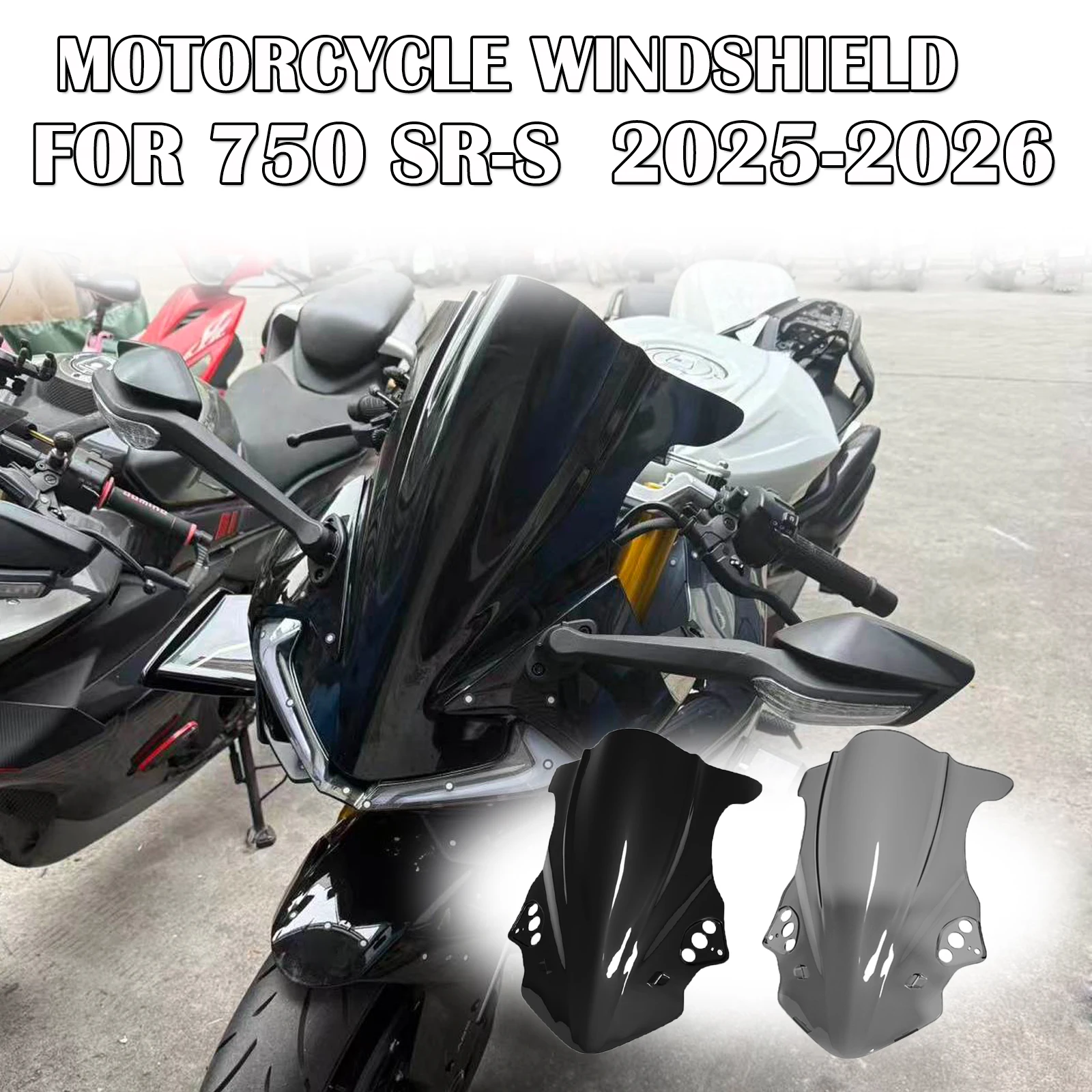 Motorcycle Accessories For CFMOTO 750 SR S Windshield Protective Cover and Front Fairing 750SR-S 2022 2023 2024 2025